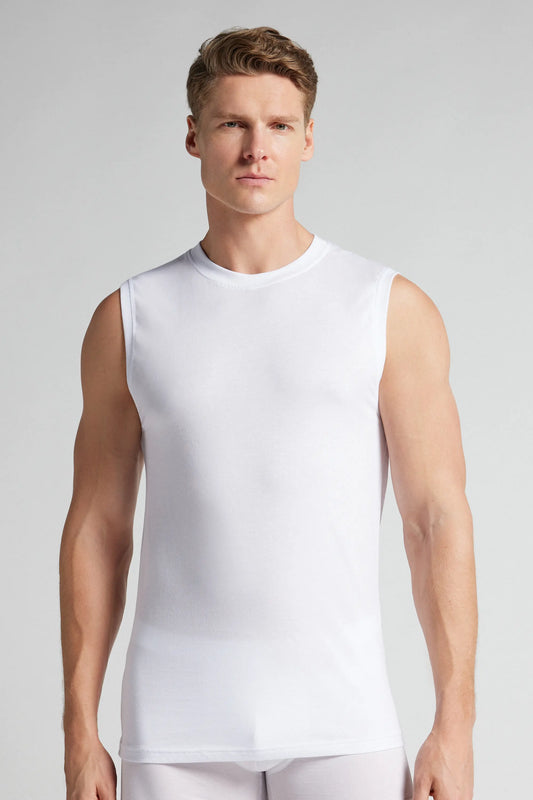 100% Extrafine Superior Cotton Wide Strap Tank Top