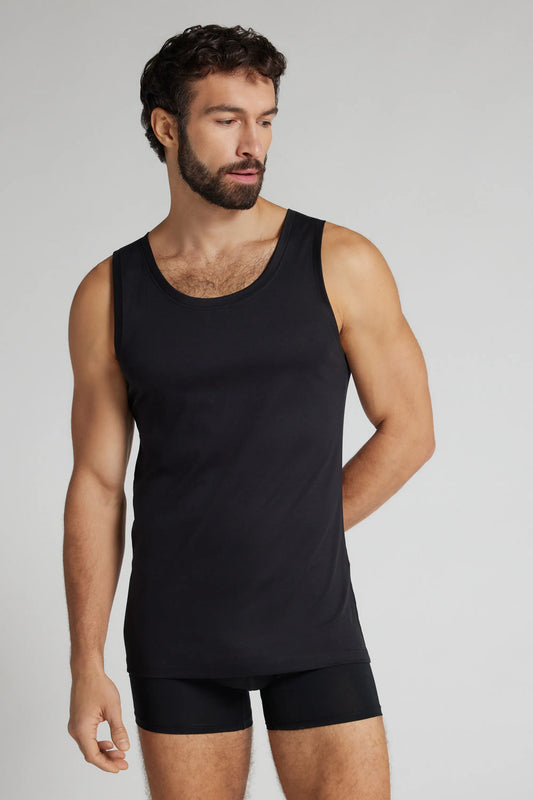 Mercerized Superlight Cotton Vest Top filo Premium