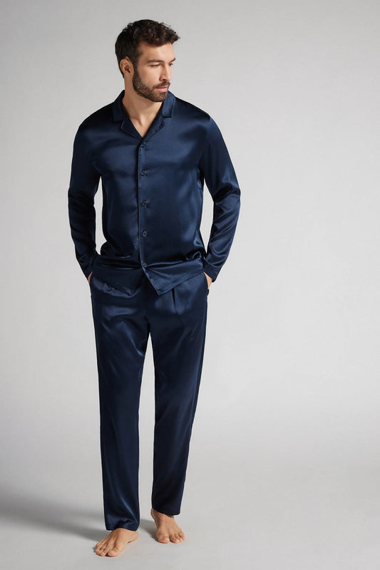 Silk Full Length Pajamas