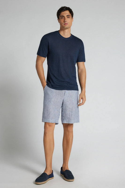 Men’s Shorts in 100% Linen