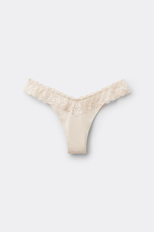 Lace and Cotton ‘80s Style Brazilian