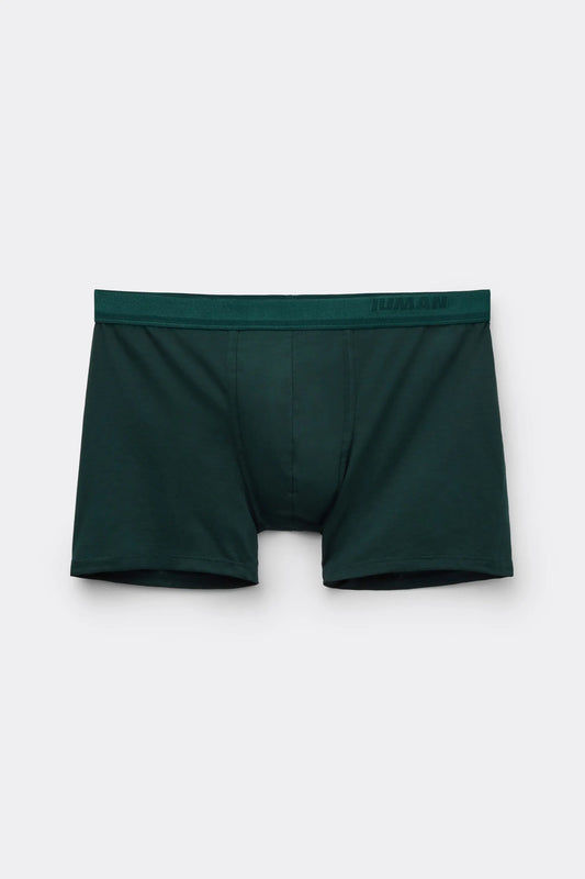 Mercerized Cotton Boxers with Logo filo Premium