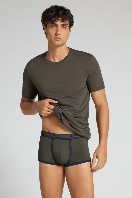 Superior Cotton Boxers with Logo