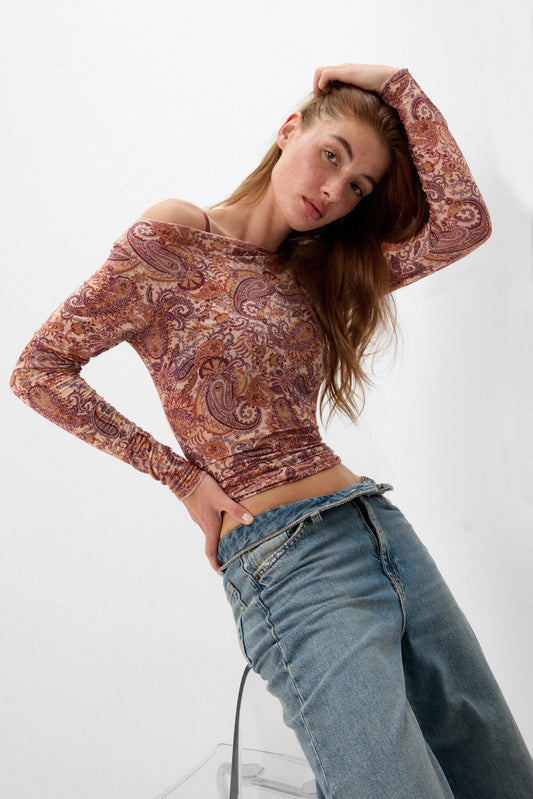 Elevate Your Day Long Sleeve Top in Ultralight with Cashmere