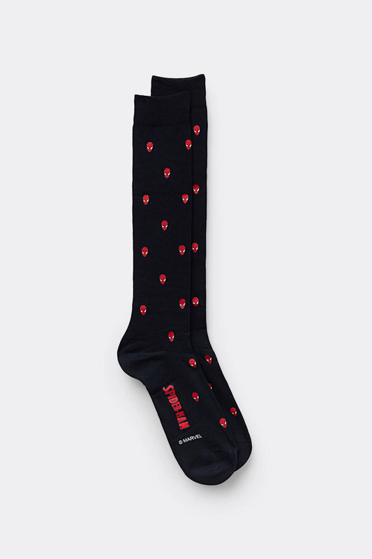 Marvel Spider-Man Soft Cotton Knee Socks