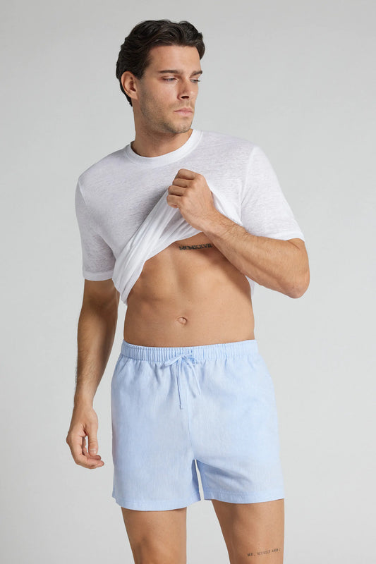 Men&rsquo;s Linen and Cotton Shorts