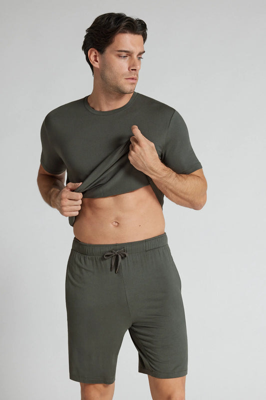 Silk and Modal Shorts