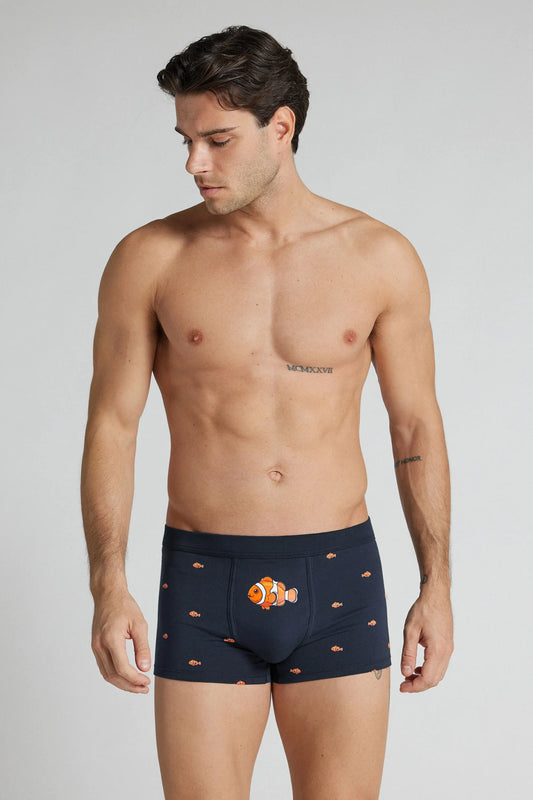 Clown Fish Print Superior Cotton Boxers